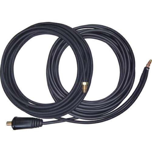 マイト ( マイト工業 ) MT‐200FDP、LBT-130D TIG パワーケーブル 8m (ガスホース含む)2本式 ( PK-57Y03-2FDP-C ) マイト工業(株) 【メーカー取寄】