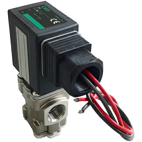 CKD 直動式2ポート電磁弁(マルチフィット[[R上]]) ( FFB-3208A3S3E4-B ) CKD(株) 【メーカー取寄】