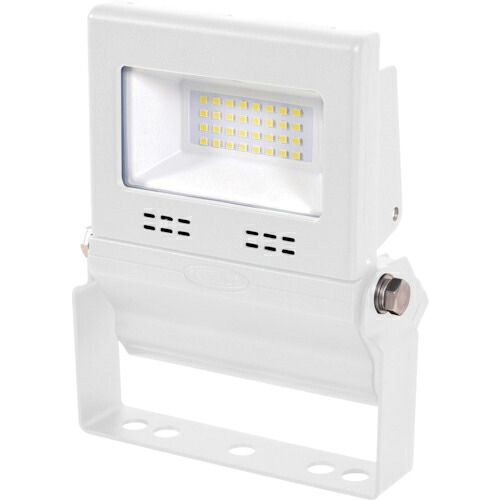 【SALE必要経費】NICHIDO ( 日動製作 ) 平ったいともし火10W 常設用 白 ( LJS-FH10D-W-50K )