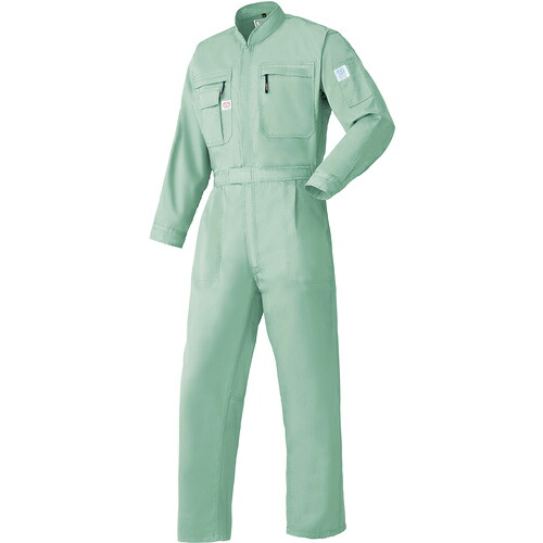 AUTO-BI ( 山田辰 ) AW(秋冬)モデル つなぎ服5750-102アースグリーン-L ( 5750-102-L )
