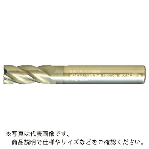 MAPAL ( マパール ) 超硬スクエアエンドミル OptiMill-Uni-HPC 不等分割・不等リード4枚刃 刃径5mm 刃長13mm 全長57mm シャンク径6mm ( SCM240J-0500Z04R-F0010HA-HP213 )