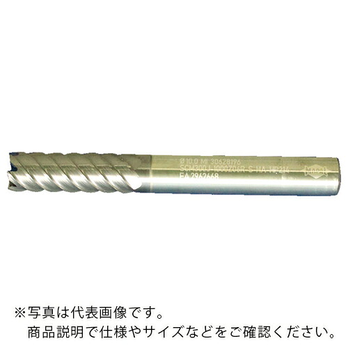 MAPAL ( マパール ) 超硬スクエアエンドミル OptiMill-Hardned 高硬度用 多枚刃 ミディアム刃長 刃径12mm 刃長36mm 全長93mm シャンク径12mm ( SCM300J-1200Z06R-S-HA-HP214 )