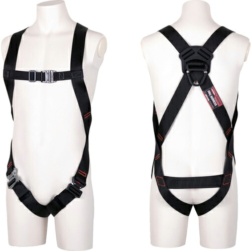 TSUYORON ( 藤井電工 ) ライトハーネス ハーネス本体のみ 黒 LLサイズ ( TH-510-OT-BLK-LL-JAN-BX )