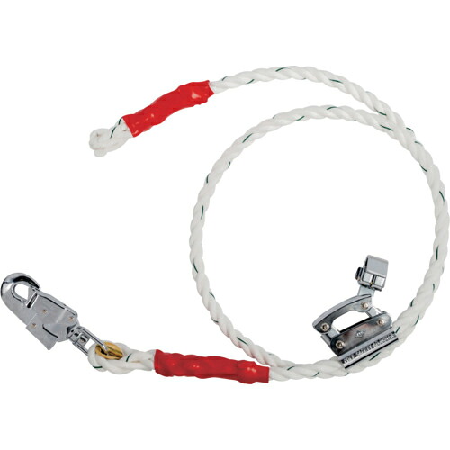 TSUYORON ( 藤井電工 ) ワークポジショニング用器具用ロープ金具 FC-512-W ビニロン 三つ打ち ワイヤ芯入り 直径16mm×長さ2100mm ( WP-FC-512-W-JAN-BX ) 藤井電工(株) 【メーカー取寄】 8,564円