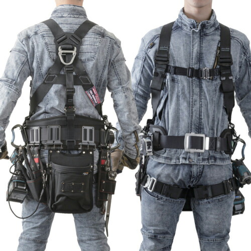 TSUYORON ( 藤井電工 ) KITEハーネス ハーネス本体のみ 黒 Sサイズ ( TH-521-OT-BLK-S-BX ) 藤井電工(株) 【メーカー取寄】