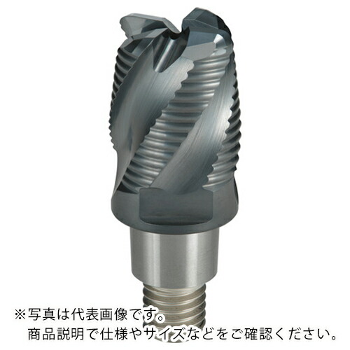 三菱 ( 三菱マテリアル ) ヘッド交換式エンドミル 4枚刃ラフィングヘッド EP7020 ( IMX16RC4F160R15016C EP7020 ) 三菱マテリアル(株) 【メーカー取寄】