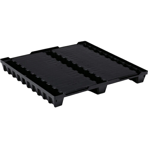 サンコー ( 三甲 ) リサイクルプラスチックパレット N2-108109再生ブラック 814002 ( 81400200BKRCP ) 【2個セット】 三甲(株) 【メーカー取寄】