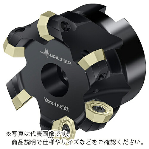 ワルター フェイスミルカッター M5004-Bボア穴印字機 10枚刃 ( M5004-108-B32-10-03 )