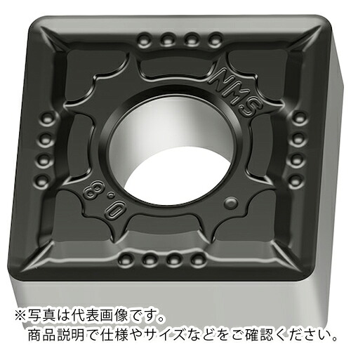 Walter ( ワルター ) 旋削加工用チップ 正方形ネガタイプ WSM01 ( SNMG120412-NMS WSM01 ) 【10個セット】 ワルタージャパン(株)
