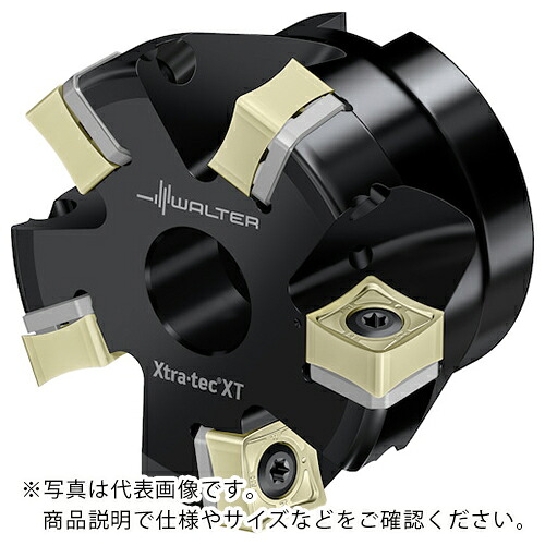 ワルター フェースミルカッター M5012-Bボア穴印字機 5枚刃 ( M5012-063-B22-05-10-AP )