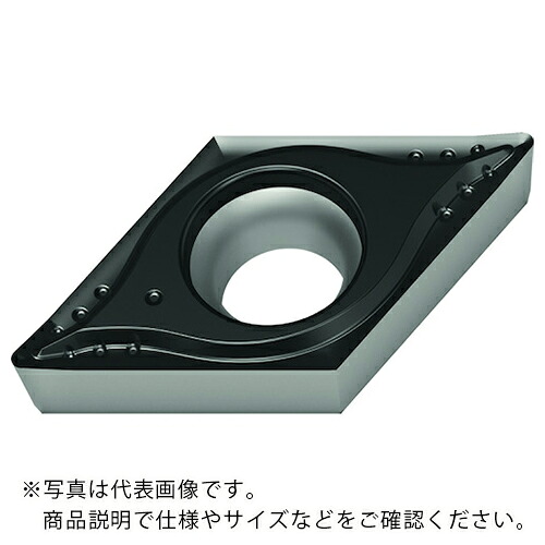 Walter ( ワルター ) 旋削加工用チップ 55°菱形ポジチップ WSM10S ( DCGT11T308-MM4 WSM10S ) 【10個セット】 ワルタージャパン(株) 【メーカー取寄】