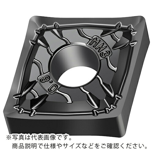 【SALE必要経費】Walter ( ワルター ) 旋削加工用手当て 80°斜方形ネガ印字機 WNN10 ( CNGG120404M-MN3 WNN10 ) 【10個仕掛ける】