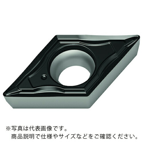 Walter ( ワルター ) 旋削加工用チップ 55°菱形ポジチップ WSM30S ( DCMT070204-FM4 WSM30S ) 【10個セット】