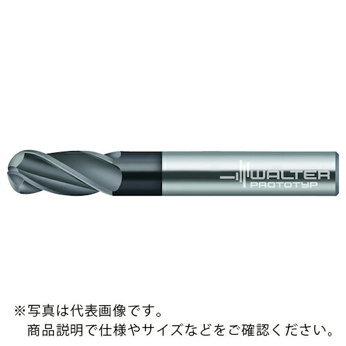 【SALE価格】Prototyp 超硬ボールノーズエンドミル MC416 ( MC416.9.53A4D-WJ30TF )