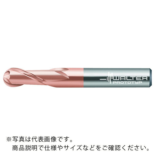 【SALE価格】Prototyp 超硬ボールノーズエンドミル ( MC482-08.0A2B-WB10TG )