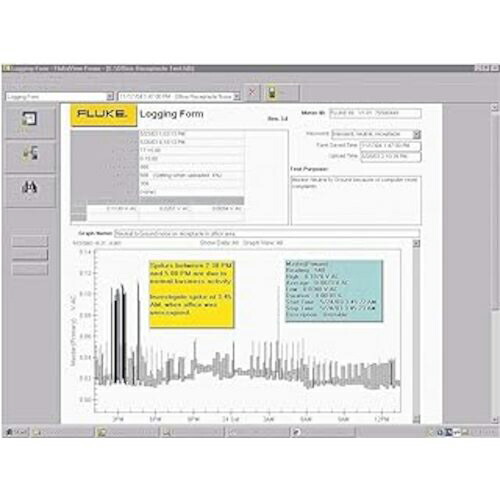 FLUKE ( フルーク ) ドキュメント作成ソフトウェア ( FVF-BASIC ) 【メーカー取寄】