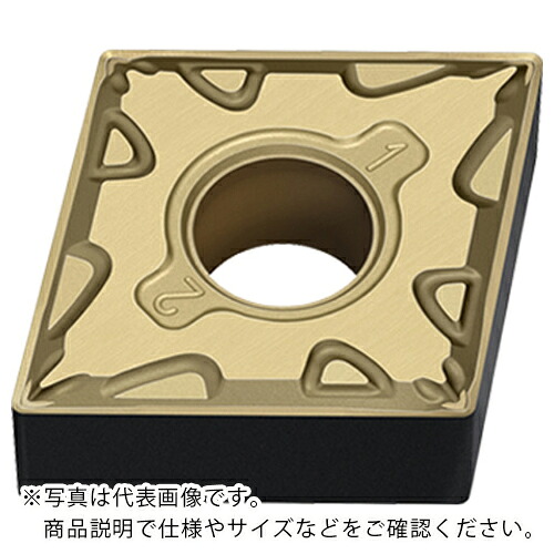 三菱 ( 三菱マテリアル ) M級インサート 鋼 P種 ISOインサート ネガ 80°菱形 仕上げ切削 穴付きネガティブ MC6135 ( CNMG120408-FP MC6135 ) 【10個セット】 三菱マテリアル(株) 【メーカー取寄】