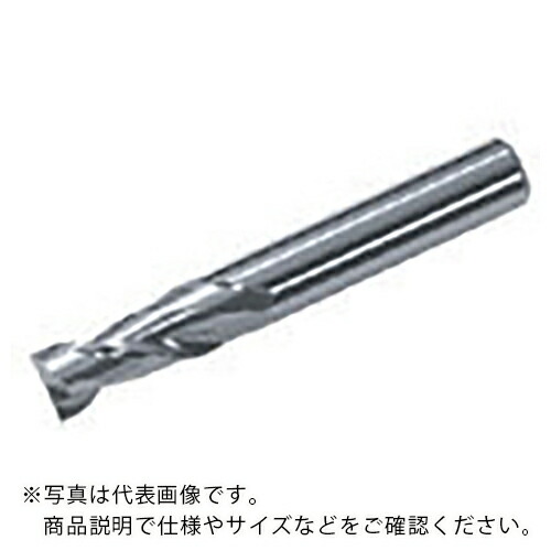 三菱K ( 三菱マテリアル ) 2枚刃軽銀産業用 超硬スクエアエンドミルミディアム刃長(M)15粍 ( C2MAD1500 ) 【製造業者取寄】