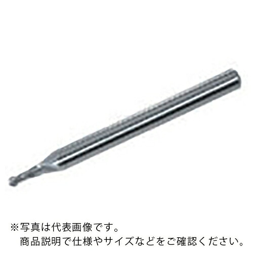 三菱K ( 三菱マテリアル ) 2枚刃CRN上塗り銅電極製造用 超硬ボールエンドミルミディアム刃長(M)1粍 ( CRN2MBR0050S04 ) 三菱マテリアル(株) 【製造業者取寄】 DIY・工具-花・ガーデン・DIY