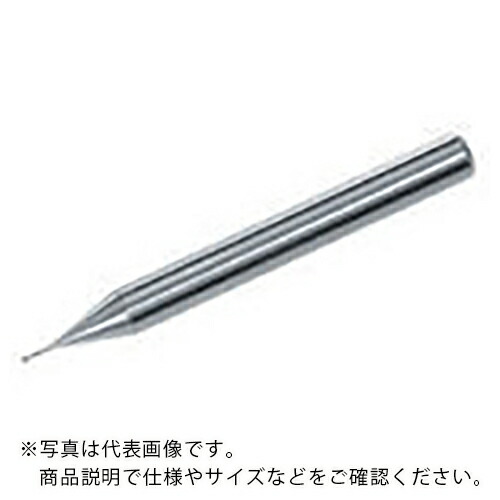 三菱K ( 三菱マテリアル ) 2枚刃CRN上塗り銅電極処理用ロングのど首 超硬ボールエンドミル0.3粍 ( CRN2XLBR0015N020S04 ) 三菱マテリアル(株) 【製造業者取寄】 その他-花・ガーデン・DIY-DIY・工具
