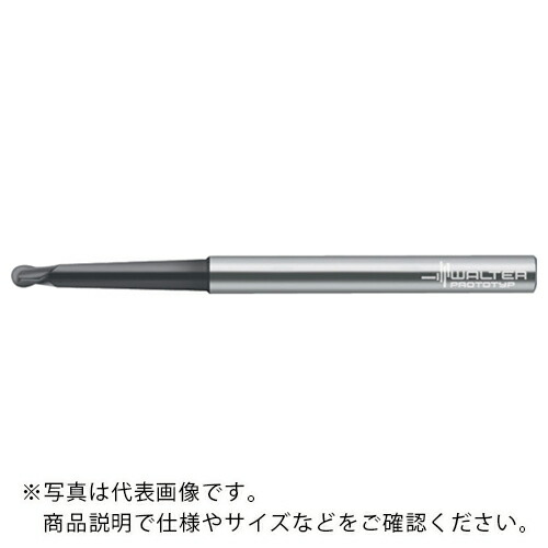 【SALE価格】Prototyp ボールノーズエンドミル ( H8004728-1-2.5-80 )