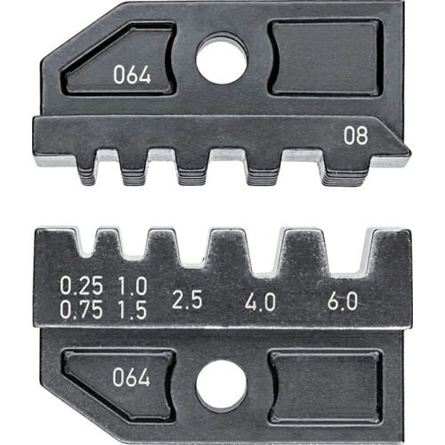 KNIPEX 圧着ダイス (9743-200用) ( 9749-08 )