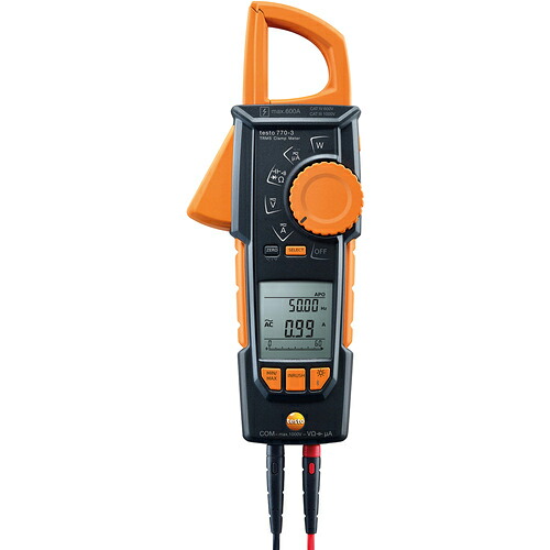 TESTO ( テストー ) クランプメーター testo 770-3 書き割り ( 0590 7703 03 ) 【製造業者取寄】