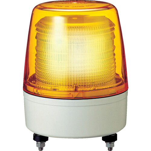 PATLITE ( パトライト ) 中型LED閃光電球書きあらわす灯 色:黄 ( XPE-12-Y 54003 )
