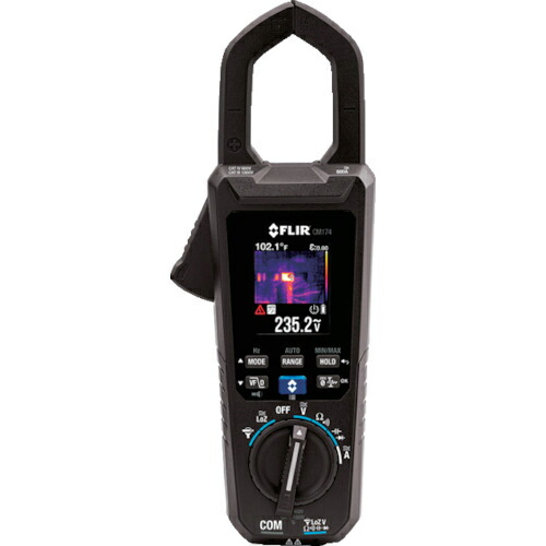 FLIR ( フリアーシステムズ ) 【売切廃番】サーマルイメージ付き添い人クランプメーター ( コマーシャル174 )