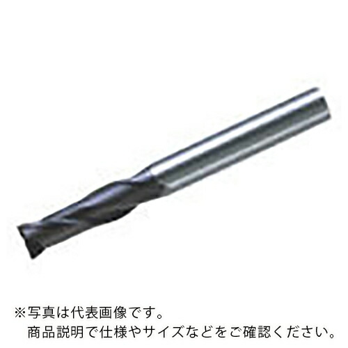 三菱K ( 三菱マテリアル ) 2枚刃ミラクル 超硬スクエアエンドミルセミロング刃長(J)11.5mm ( VC2JSD1150 ) 三菱マテリアル(株)