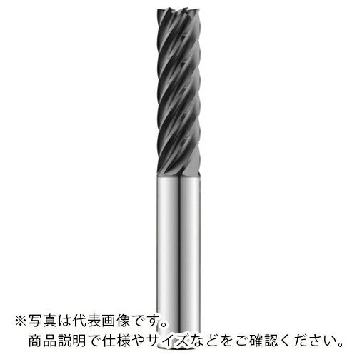 京セラ 7枚刃スクエアエンドミル 77M(TAコーティング)チップブレーカー付き ( 74366 )