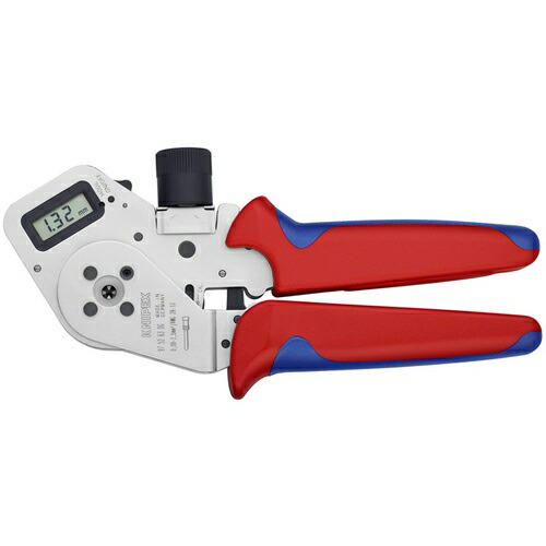 KNIPEX 4マンドレル デジタル圧着ペンチ 0.08ー2.5 ( 9752-63DG )