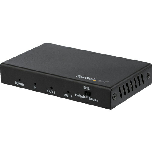 StarTech ビデオスプリッター/HDMI/1入力2出力/4K60Hz/EDID/HDCP 2.2 ( ST122HD202 )