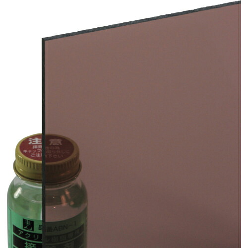 光 エンビ板スモーク透明 3×1820×910mm ( EB1893-11 )