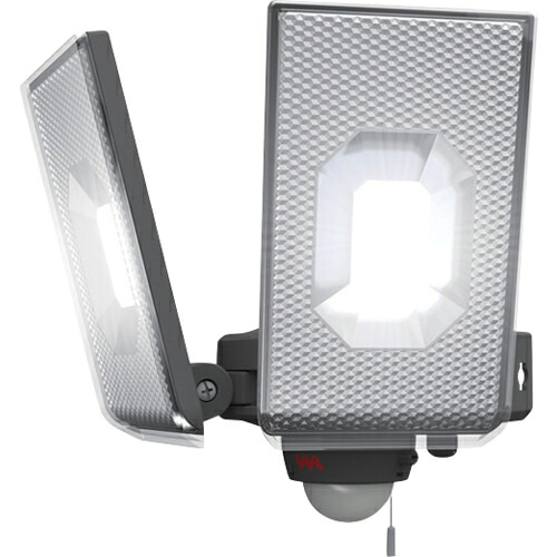musashi ( ムサシ ) 12.5W×2灯スライド型 LEDセンサーライト ( LED-AC2050 )