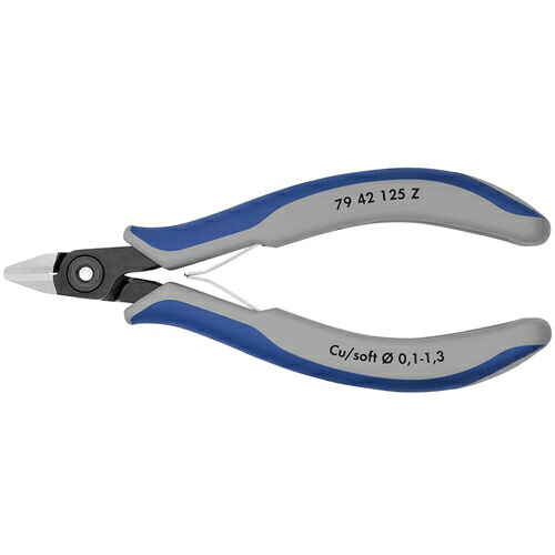 KNIPEX 精密エレクトロニッパー 125mm ( 7942-125Z )｜Orange Tool Tokiwa