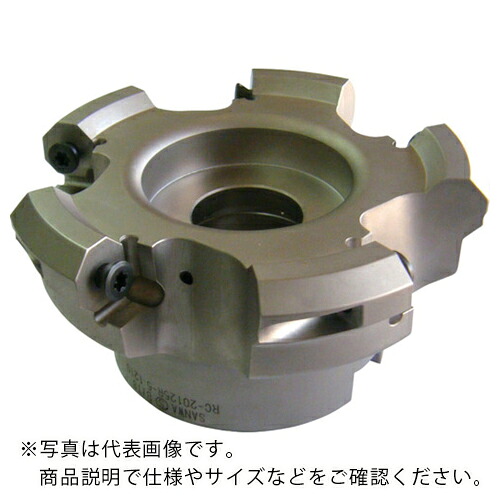 SANWA ( 三和製作所 ) ハイスチップ用丸コマミーリングカッター φ125 ( RC-20125R-5 ) (株)三和製作所 【メーカー取寄】