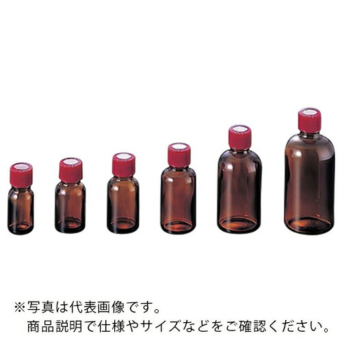 AS ( アズワン ) 細口規格瓶(褐色)LT-30 100入 ( 5-131-02 ) アズワン(株) 【メーカー取寄】