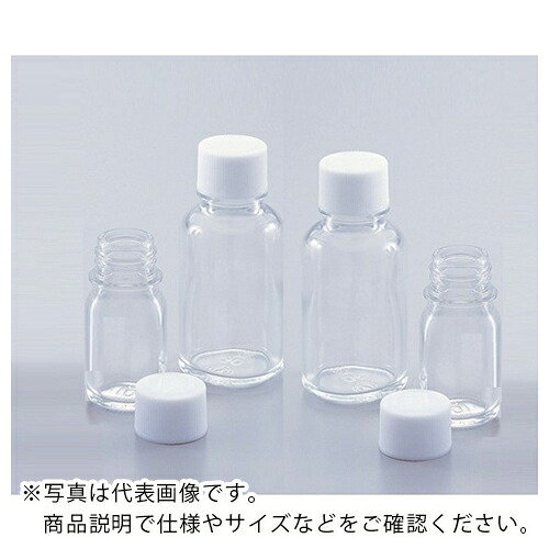 AS ( アズワン ) 細口判定基準瓶(澄み切った TK-10 100本入 ( 5-131-11 ) 【製造業者取寄】 DIY・工具-その他
