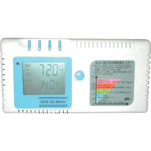 AS ( アズワン ) 室内CO2管する ZG106 ( 1-9176-01 ) 【製造業者取寄】