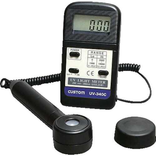 AS ( アズワン ) 紫外線強度計UV-340C ( 1-6395-11 ) アズワン(株) 【メーカー取寄】
