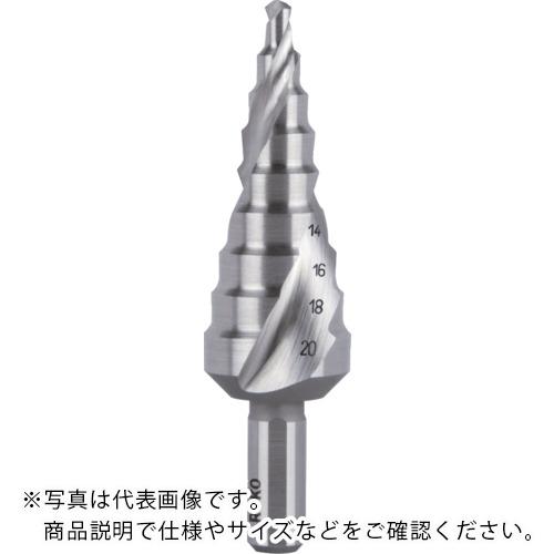RUKO 2枚刃スパイラルステップドリル 20mm ハイス ( 101051 )|Orange Tool Tokiwa