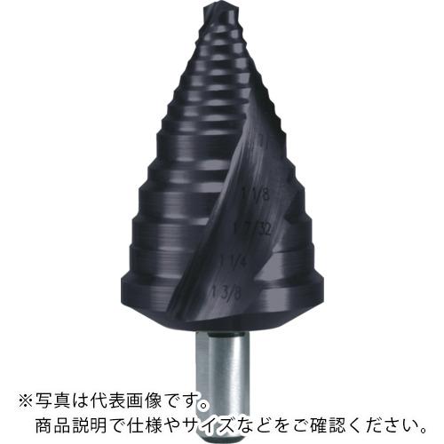 RUKO 【売切廃番】2枚刃スパイラルステップドリル 1-3/8 チタンアルミニウム ( 101706F )
