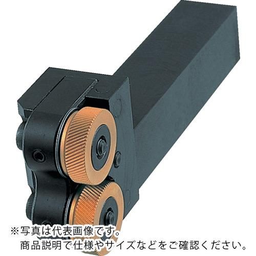 【SALE必要経費】SUPER ( スーパーツール ) 転造ローレットホルダーE型(キワ製作アヤ目用)B:25粍 H:25粍 ( KH2E25 )