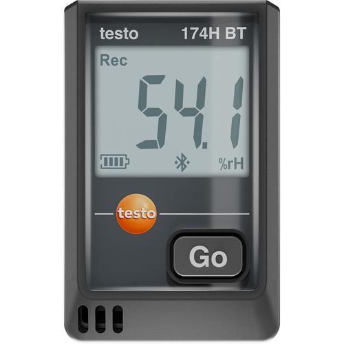 TESTO ( テストー ) 温湿度資料ロガー(Bluetooth) testo 174H BT(黒) ( 0572 1743 02 )