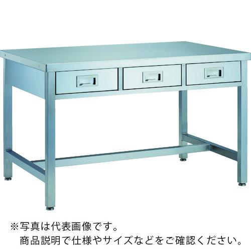 TRUSCO ( トラスコ中山 ) オールステンレス鋼引出付御役目台 抽き出し3個付 1200X600 ( SWD3-1260 ) 花・ガーデン・DIY-その他
