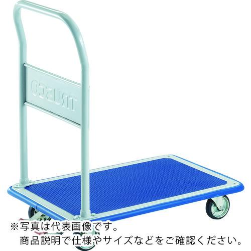 TRUSCO ( トラスコ中山 ) プレス製台車 ドンキーカート 固定式1190X440 ピン式固定車ストッパー付 ( 402NKB )
