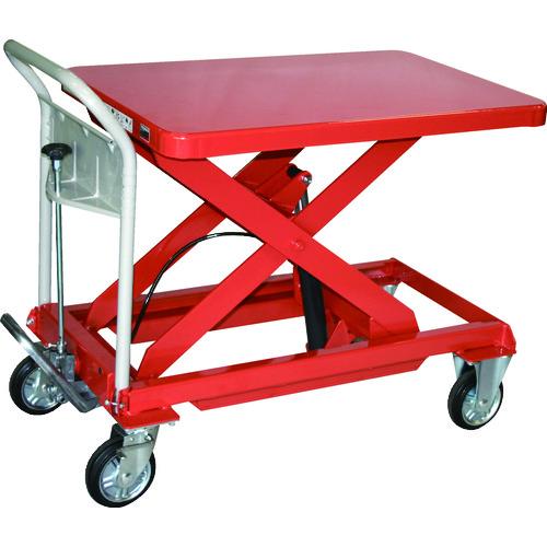 TRUSCO ( トラスコ中山 ) ハンドリフター 500kg 600X900 オレンジ色 ( HLFA-E500 )