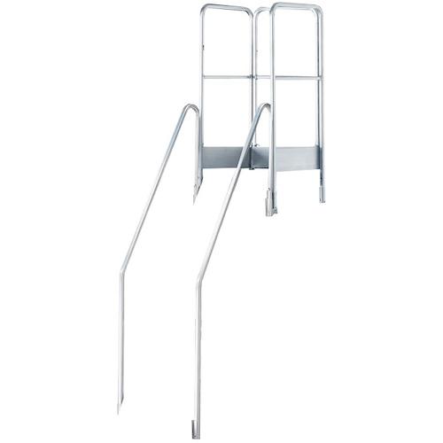 TRUSCO ( トラスコ中山 ) 踏み台TDAD用フルセット手すり 高さ900mm 本体高さ2.10m用 ( TDAD-TF-210 )