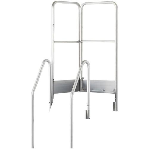 TRUSCO ( トラスコ中山 ) 踏み台TDAD用片側開口手すり 高さ900mm ( TDAD-TK )